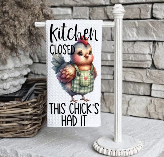 Kitchen Closed Waffle Towel