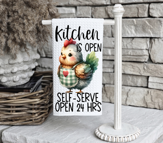 Kitchen Open Waffle Towel